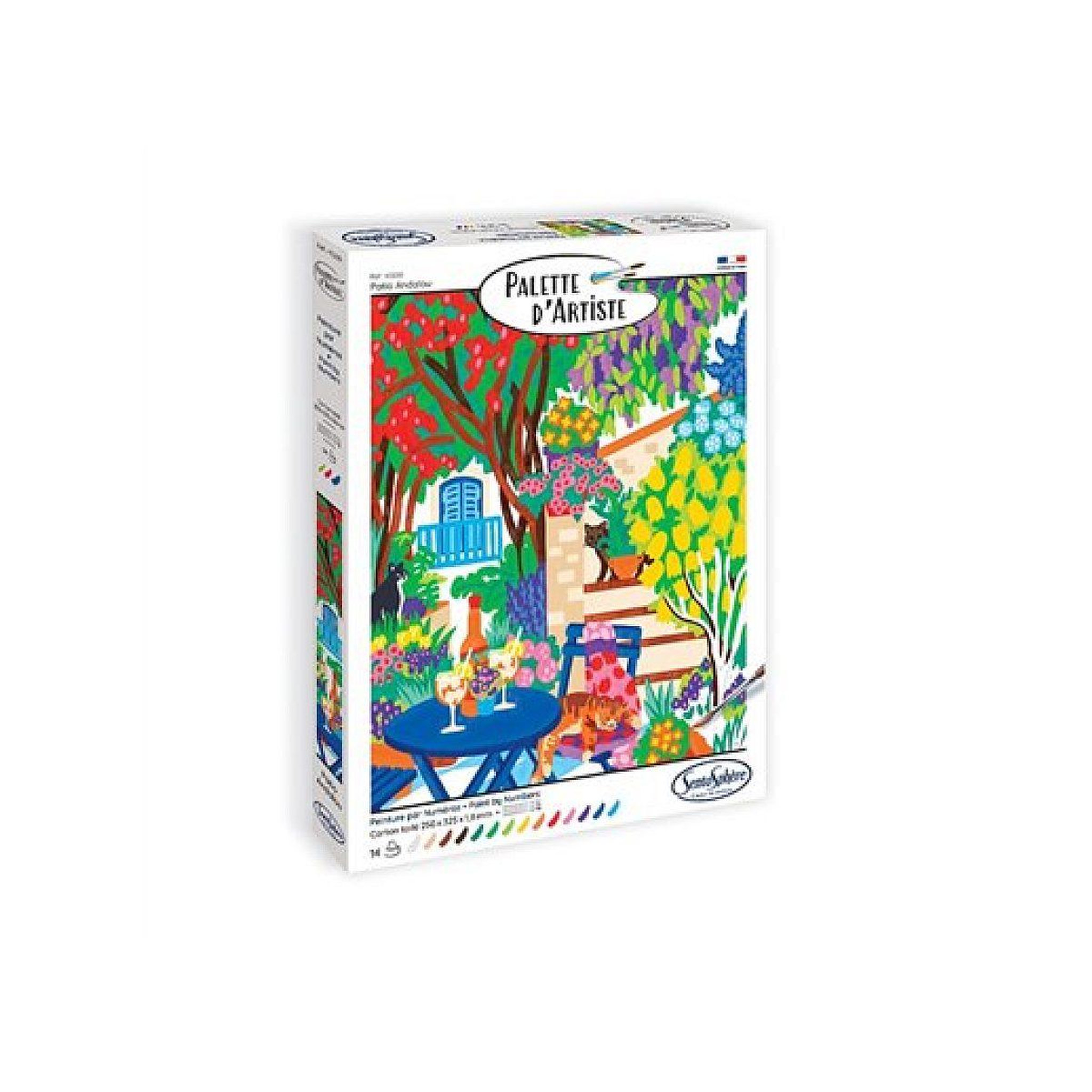 Sentosphere Palette d'artiste - patio andalou