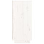 Voir la diapositive 5 : VIDAXL Buffet blanc 110x34x75 cm bois massif de pin