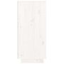 Voir la diapositive 5 : VIDAXL Buffet blanc 110x34x75 cm bois massif de pin