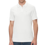CALVIN KLEIN JEANS Polo  Homme Calvin Klein Jeans Refineds. Coloris disponibles : Blanc