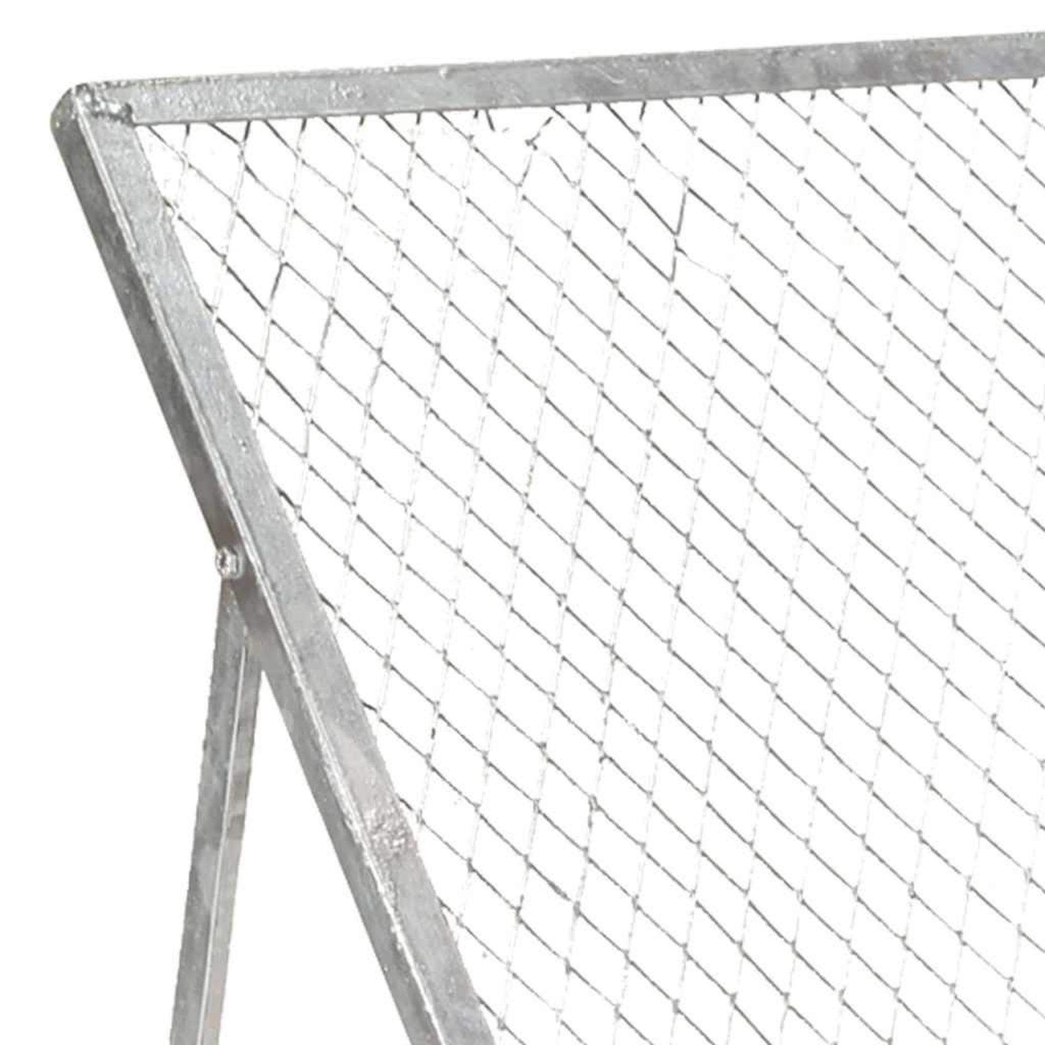 Voir la diapositive 3 : VIDAXL Tamis de jardin acier galvanise