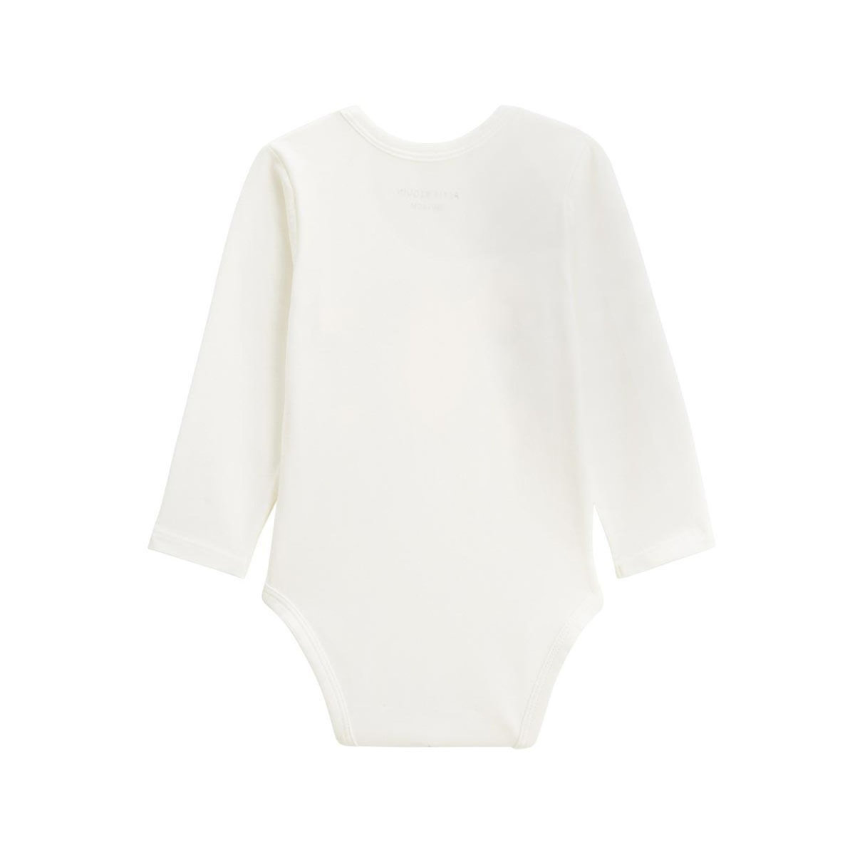 Petit Béguin Lot de 3 bodies bébé manches longues Cracotte