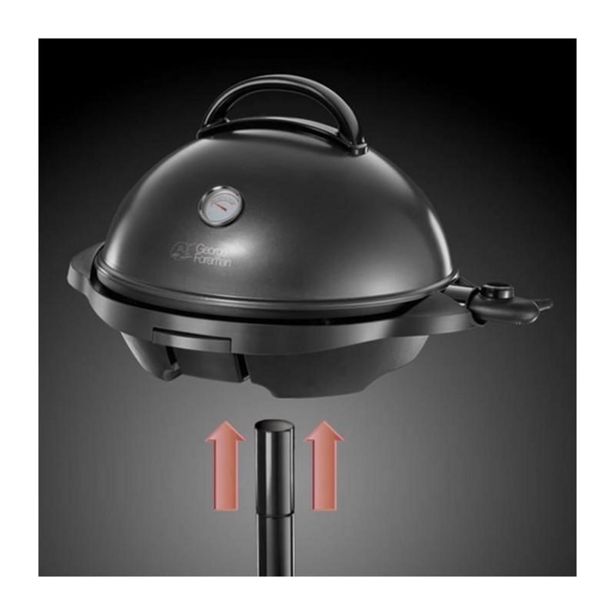 Russell Hobbs George Foreman 22460-56 Barbecue Grille 2000W Intérieur et Extérieur, 15 Portions