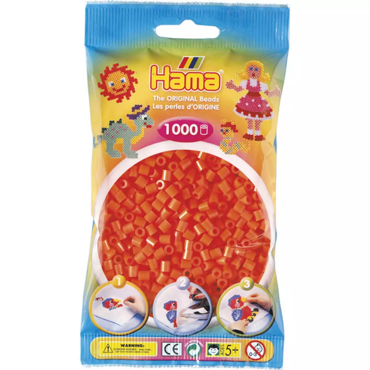 Hama Hama 1000 Perles Orange Jbm