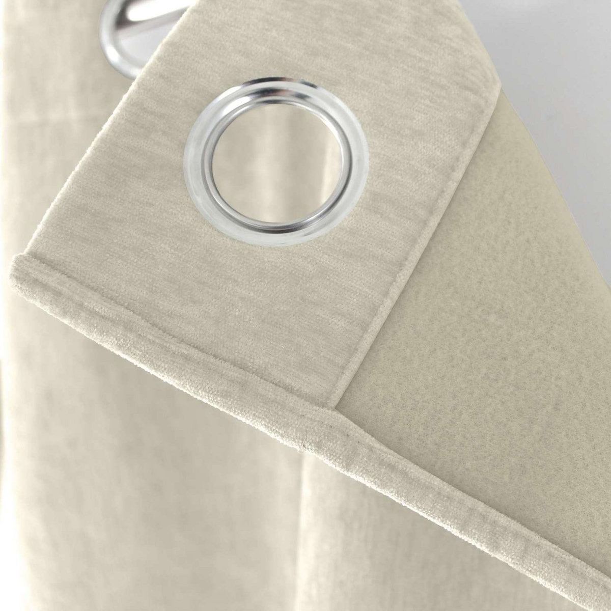 TOILINUX Rideau thermique en velours