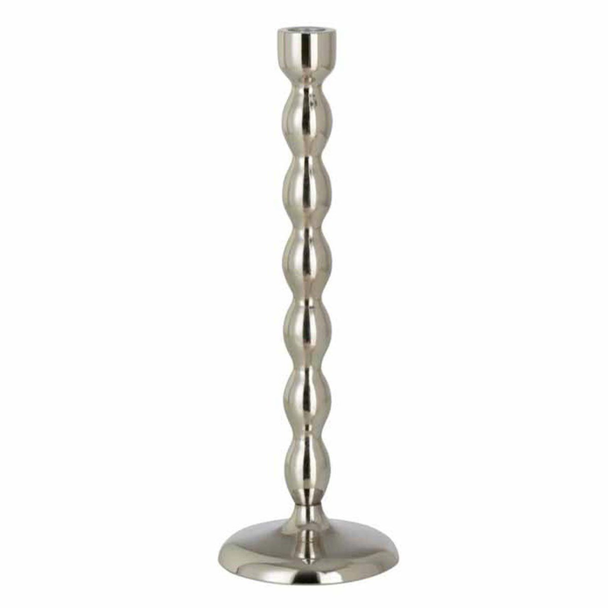 Voir la diapositive 1 : J-LINE Chandelier design  sphères brillantes  31cm argent