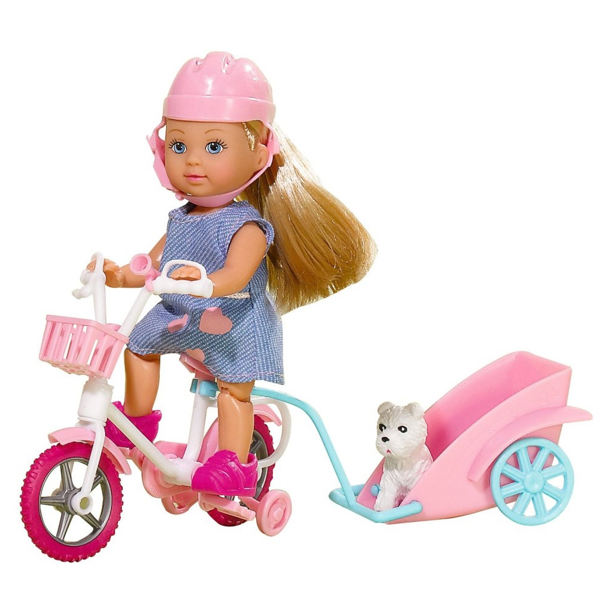 Voir la diapositive 3 : SMOBY Tour de vélo Evi love