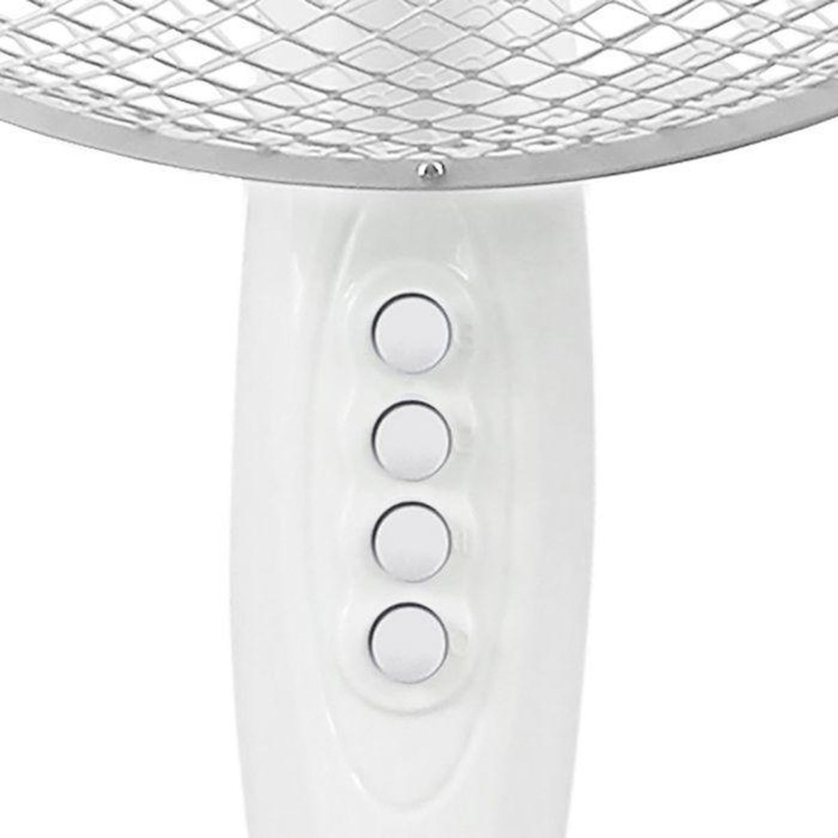 OCEANIC Ventilateur de pied OCEANIC - 45W - Diametre 41 cm - 3 vitesses - Oscillant - Inclinable - Blanc