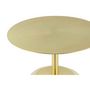 Voir la diapositive 5 : Paris Prix Table d'Appoint Design  Jokai  60cm Crème & Or