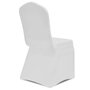 Voir la diapositive 5 : VIDAXL Housses elastiques de chaise Blanc 18 pcs