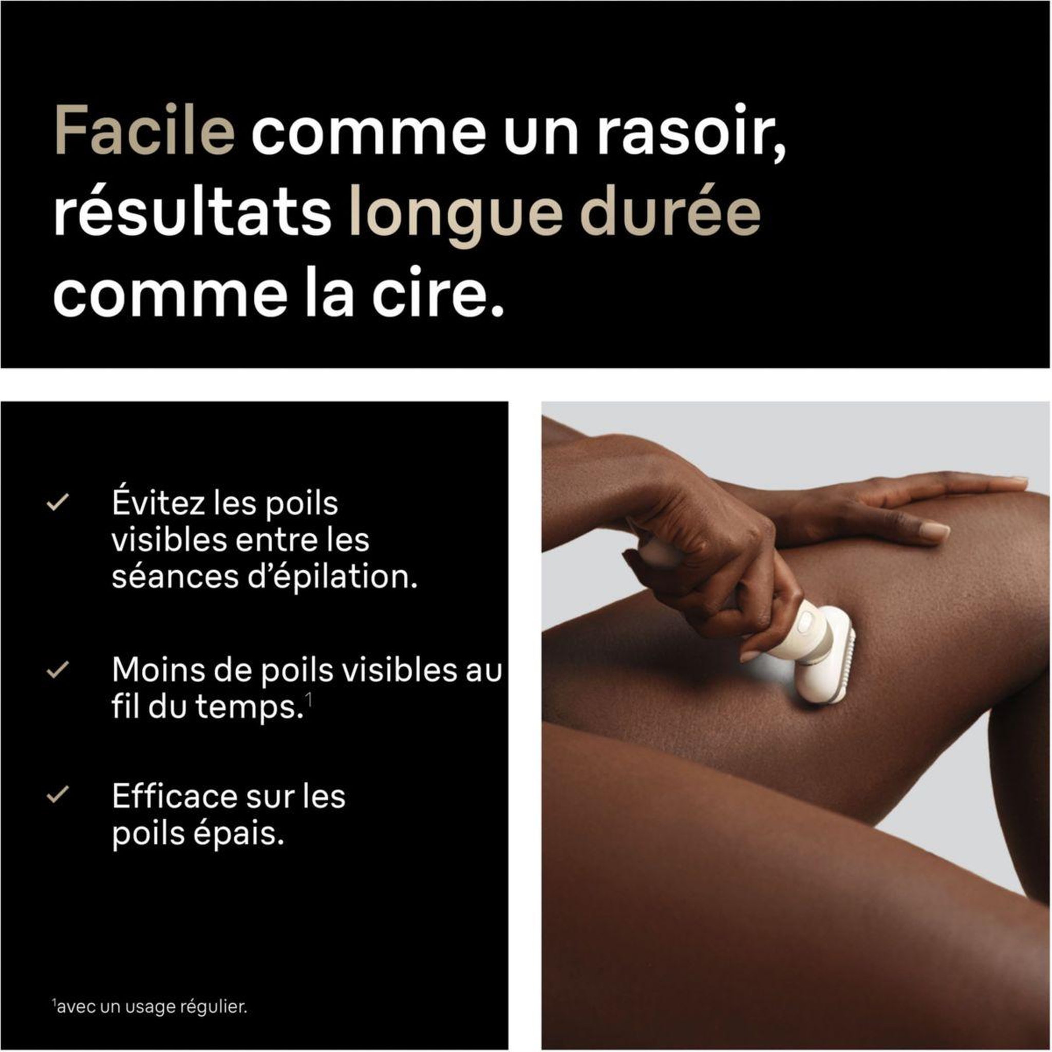 Voir la diapositive 4 : BRAUN Epilateur électrique Silk-épil SES 9-060 3D Flex