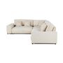 Voir la diapositive 4 : LISA DESIGN Garance - canapé modulable d'angle gauche - 5 places - en velours côtelé