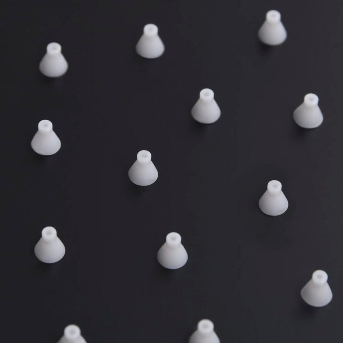 VIDAXL Pomme de douche pluie Inox 30x20 cm Rectangulaire Noir