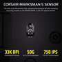 Voir la diapositive 2 : Corsair Souris Gamer Sans Fil SCIMITAR ELITE WL SE GUN METAL