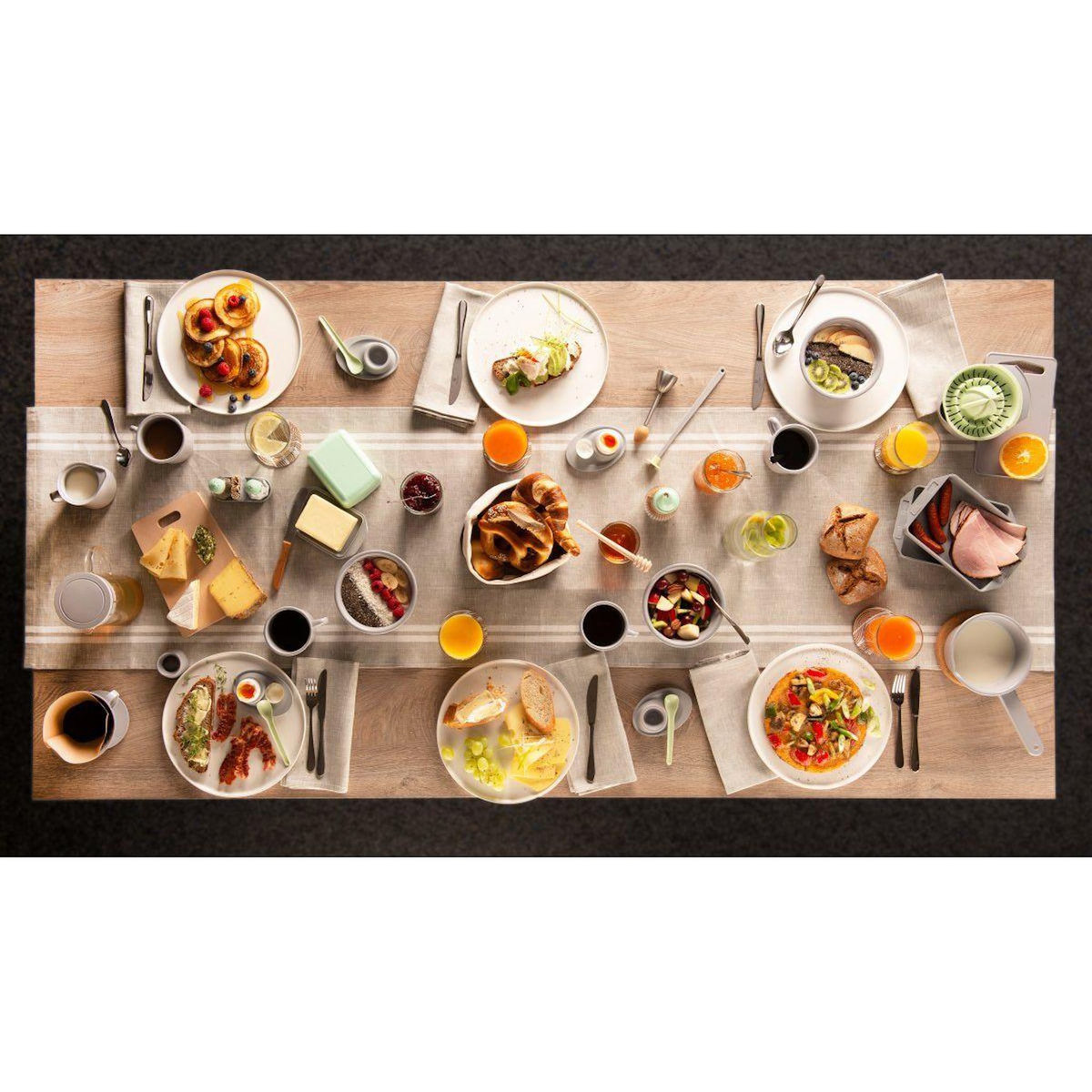 Fackelmann Lot de 2 coquetiers Fackelmann Nature