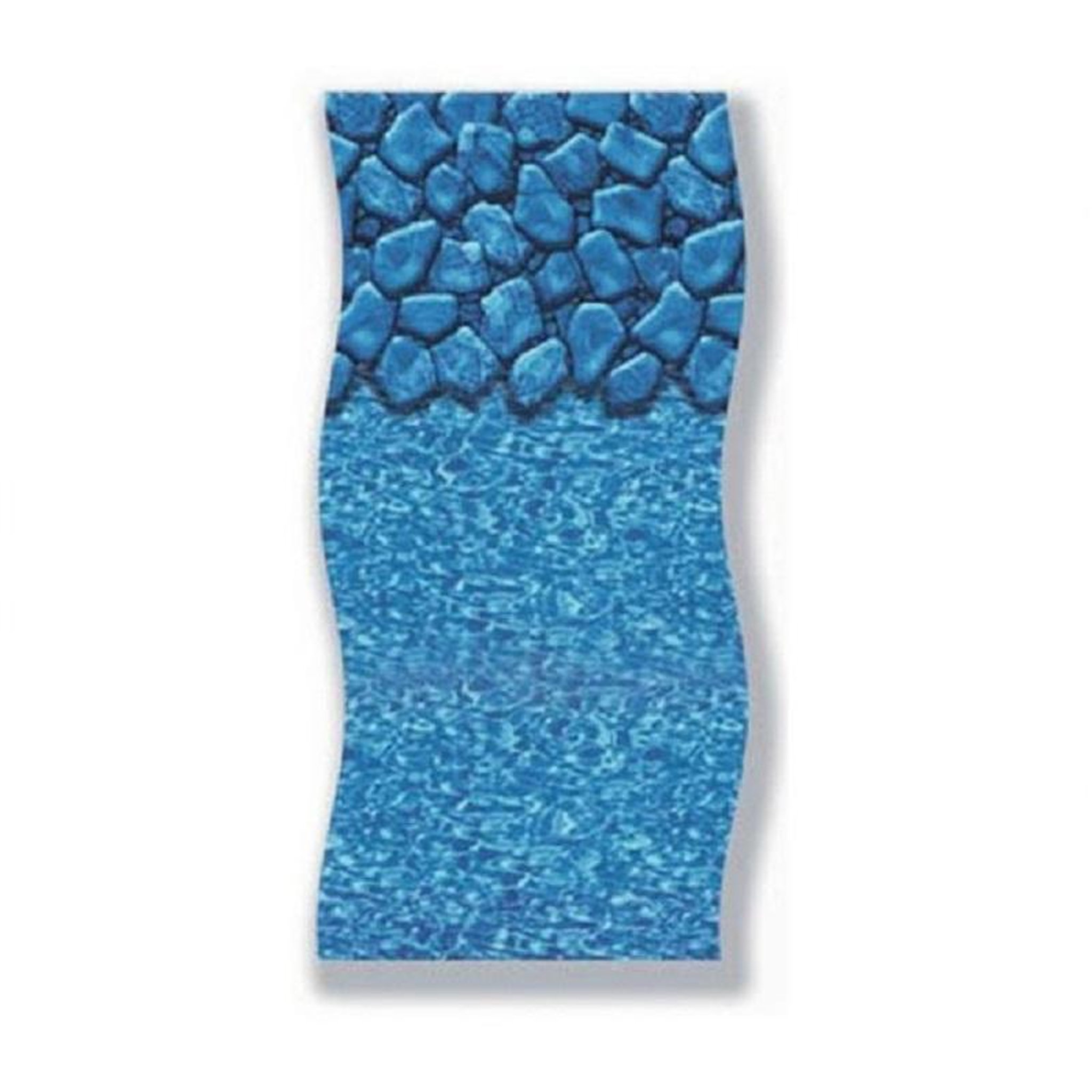 Voir la diapositive 2 : Swimline Liner boulder forme ovale 4,57x9,14m pour piscine hors sol - li1530sbo