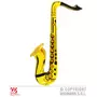 WIDMANN Saxophone Gonflable Jaune