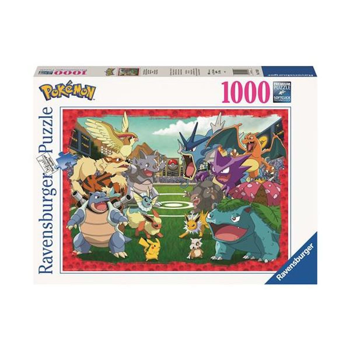 RAVENSBURGER Puzzle Ravensburger L'affrontement des Pokémon 1000 pièces