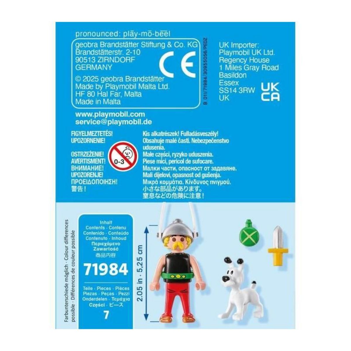 PLAYMOBIL 71984 Asterix - Asterix et Idefix