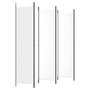 Voir la diapositive 5 : VIDAXL Cloison de separation 6 panneaux Blanc 300x220 cm Tissu