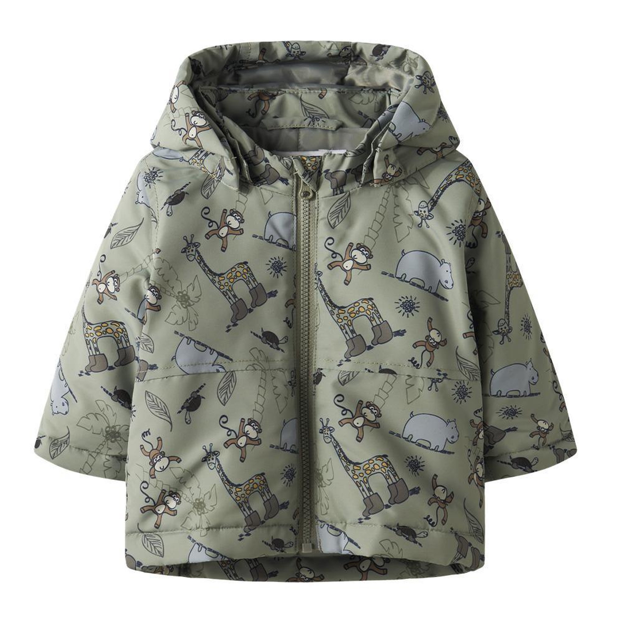 Voir la diapositive 1 : NAME IT Blouson Vert Garçon Name it Animaux