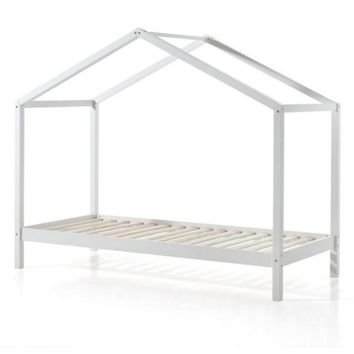 Paris Prix Lit Enfant Cabane  Dallas II  90x200cm Blanc