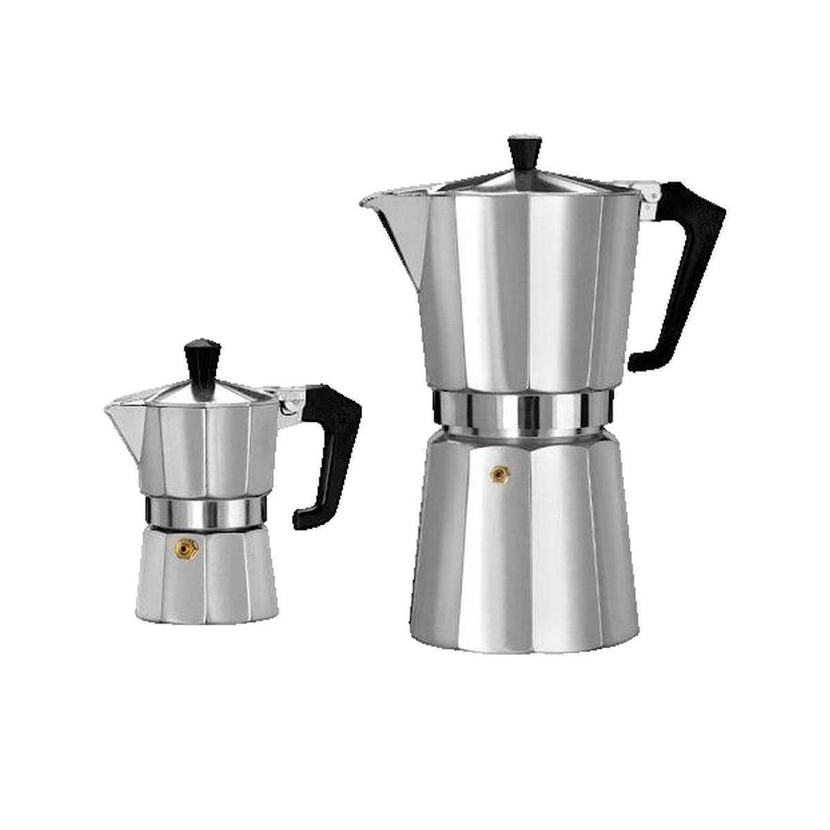 PEBBLY Cafetière Pezzetti ITALEXPRES 9TZ Aluminium 9 Tasses