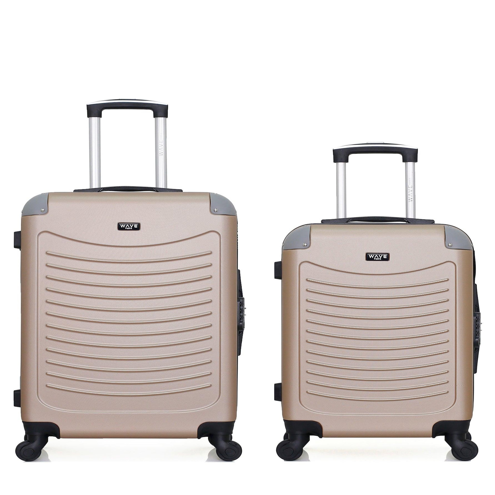 WAVE PARIS Wave paris - lot de 2 - valise weekend et valise cabine congo