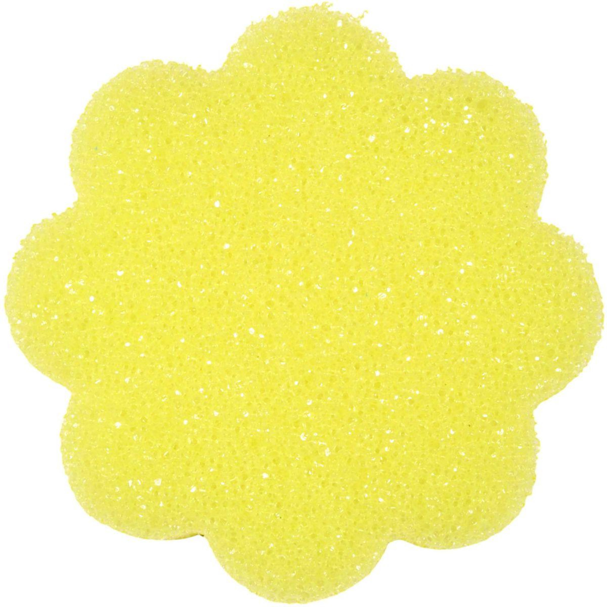 Voir la diapositive 3 : Je cherche une idee Eponge magique EPONGE SCRUB FLEUR X3 M24