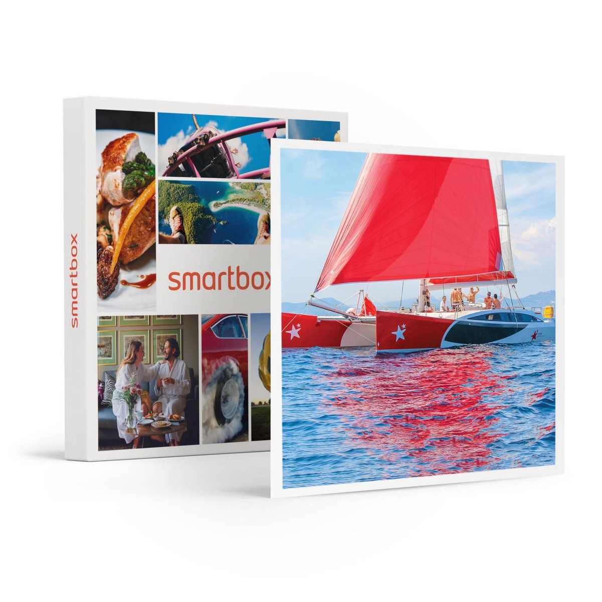 Smartbox Excursion de 3h30 en catamaran à Ajaccio avec snorkeling et dégustation pour 2 - Coffret Cadeau Sport & Aventure