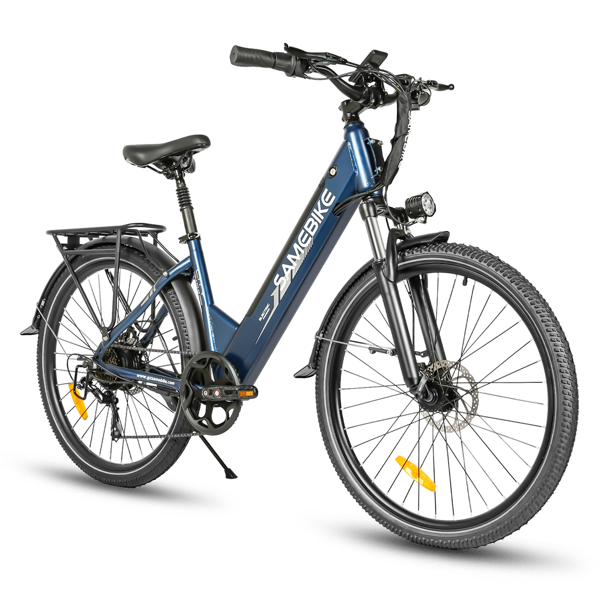 Voir la diapositive 2 : SAMEBIKE Vélo électrique urbain SAMEBIKE RS-A01 Pro-T