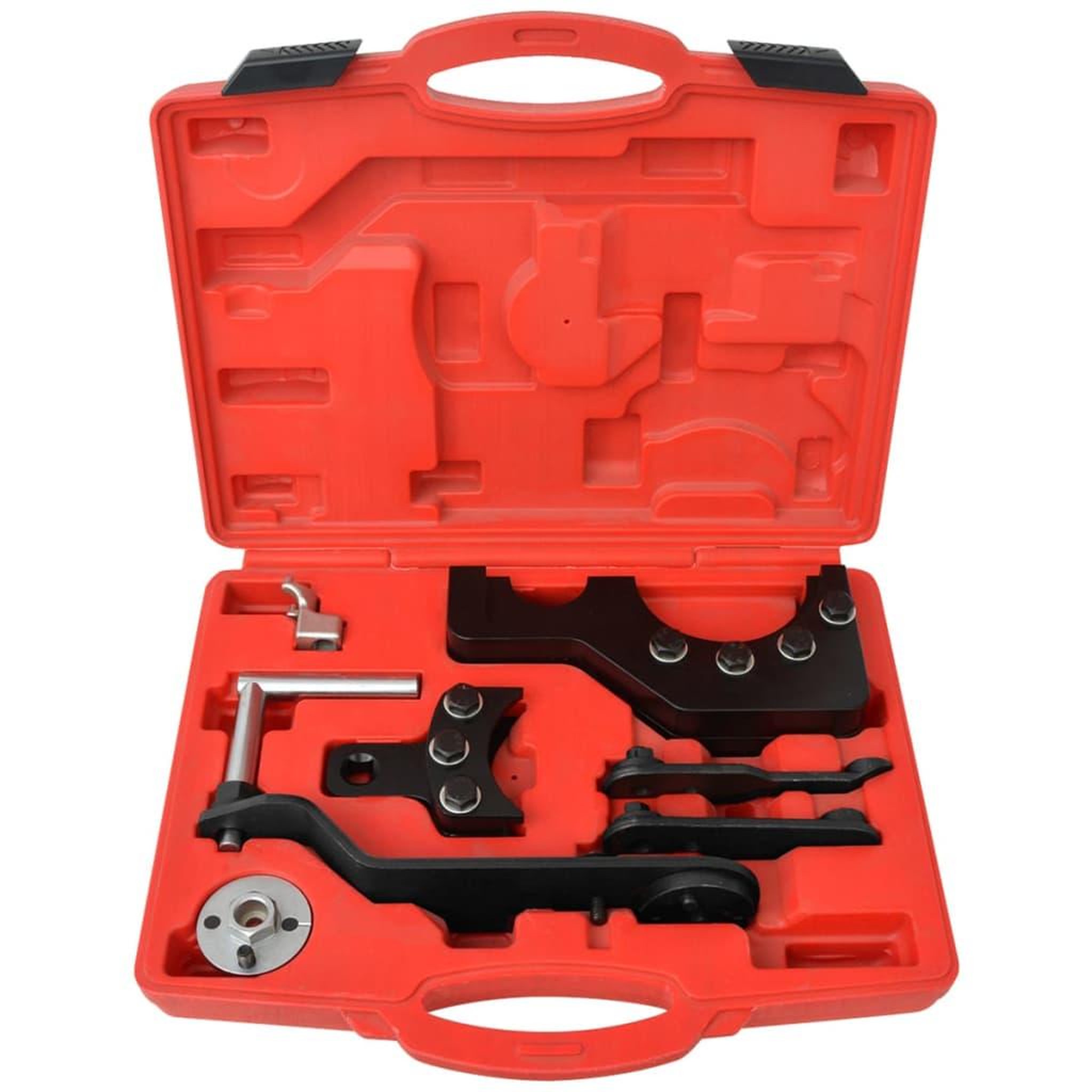Voir la diapositive 2 : VIDAXL Kit d'outils de calage de moteur diesel vag 2,5/4,9d/tdi pd 8pc