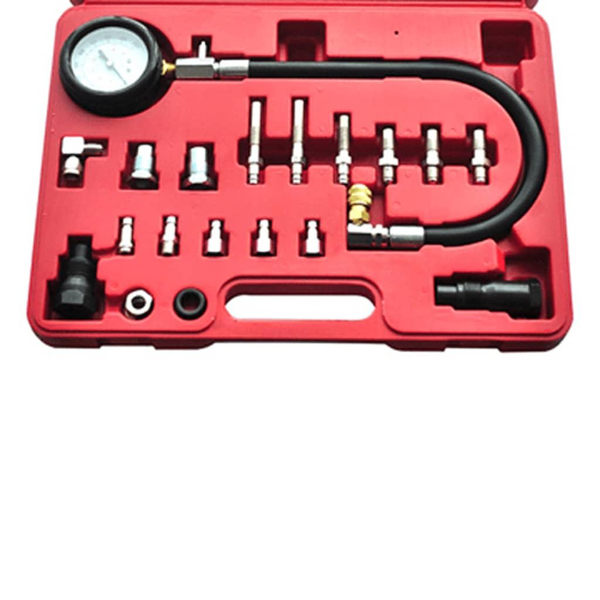 Voir la diapositive 2 : VIDAXL Kit de testeur de compression pour moteur diesel 20 pcs