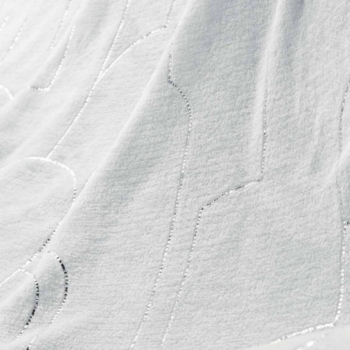 Paris Prix Plaid Imprimé  Domea  125x150cm Blanc