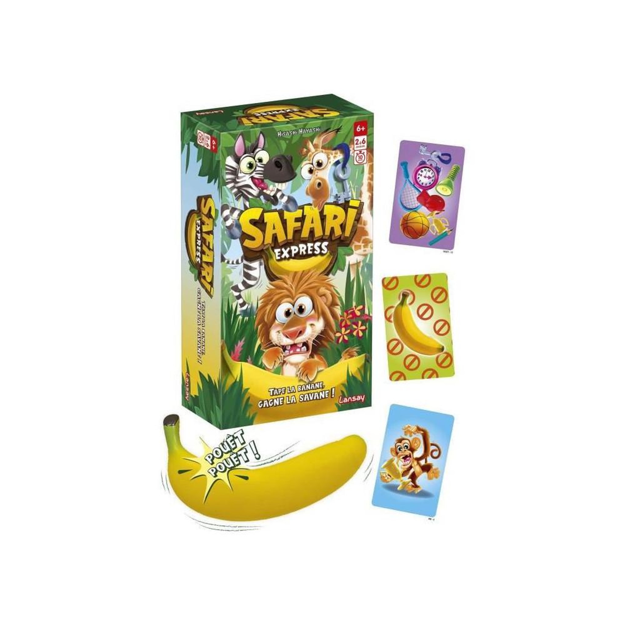 LANSAY Safari Express - Jeu de société - LANSAY - Des 5 ans