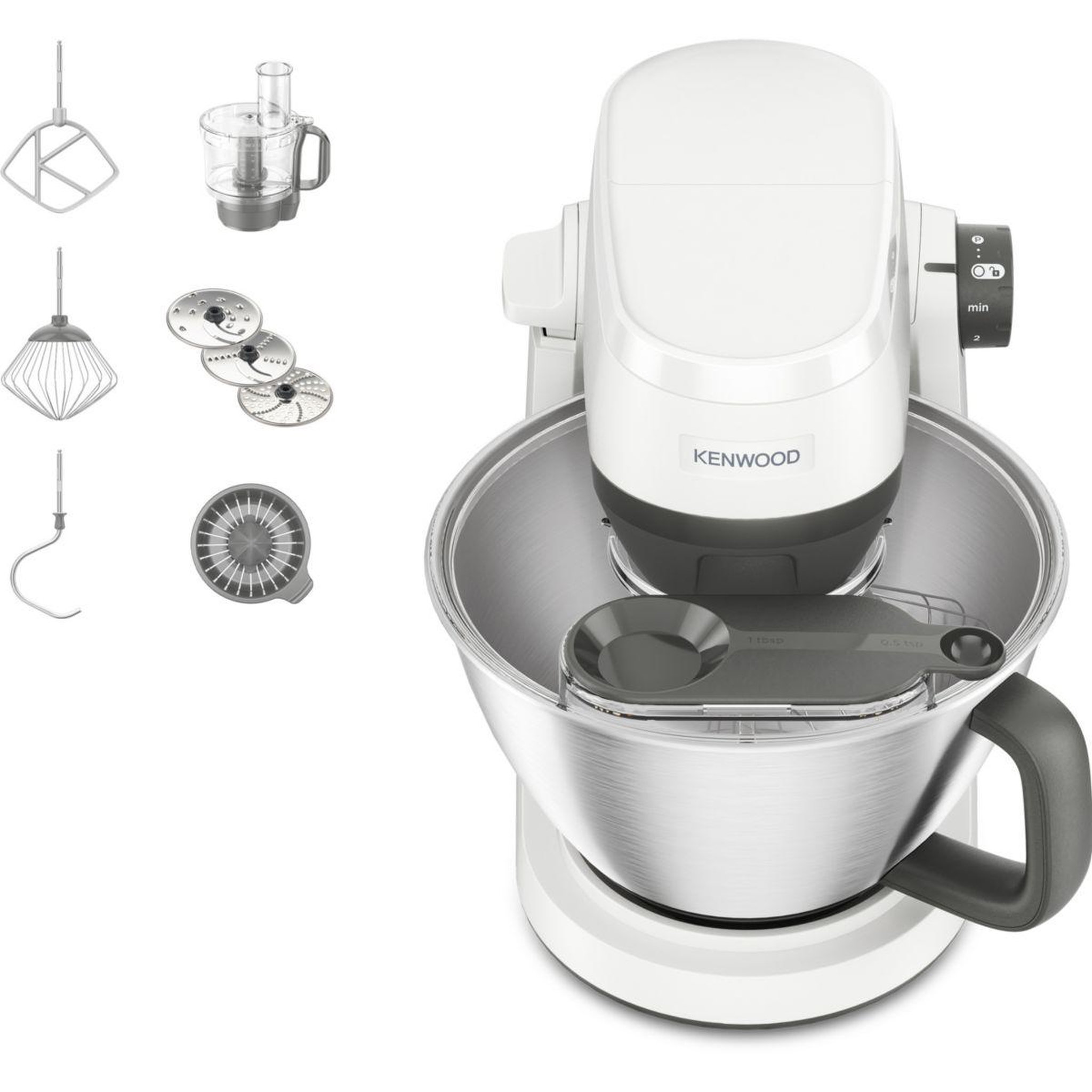 KENWOOD Robot pâtissier multi-tasker khc30.046wh