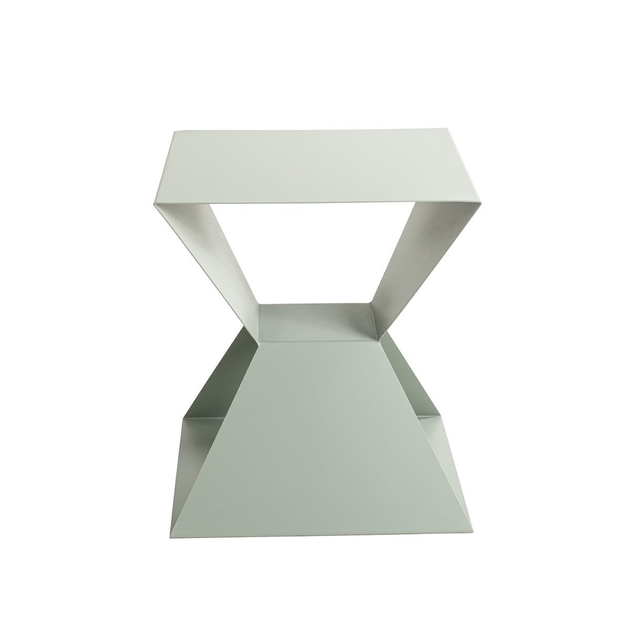 Voir la diapositive 3 : Paris Prix Table d'Appoint Design  Sablier  45cm Vert Sauge