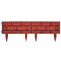 Voir la diapositive 5 : VIDAXL Cloture de jardin avec design de briques 11 pcs