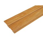 OUTIFRANCE Jeu de 2 profiles couleur bois 2 m x 15 cm
