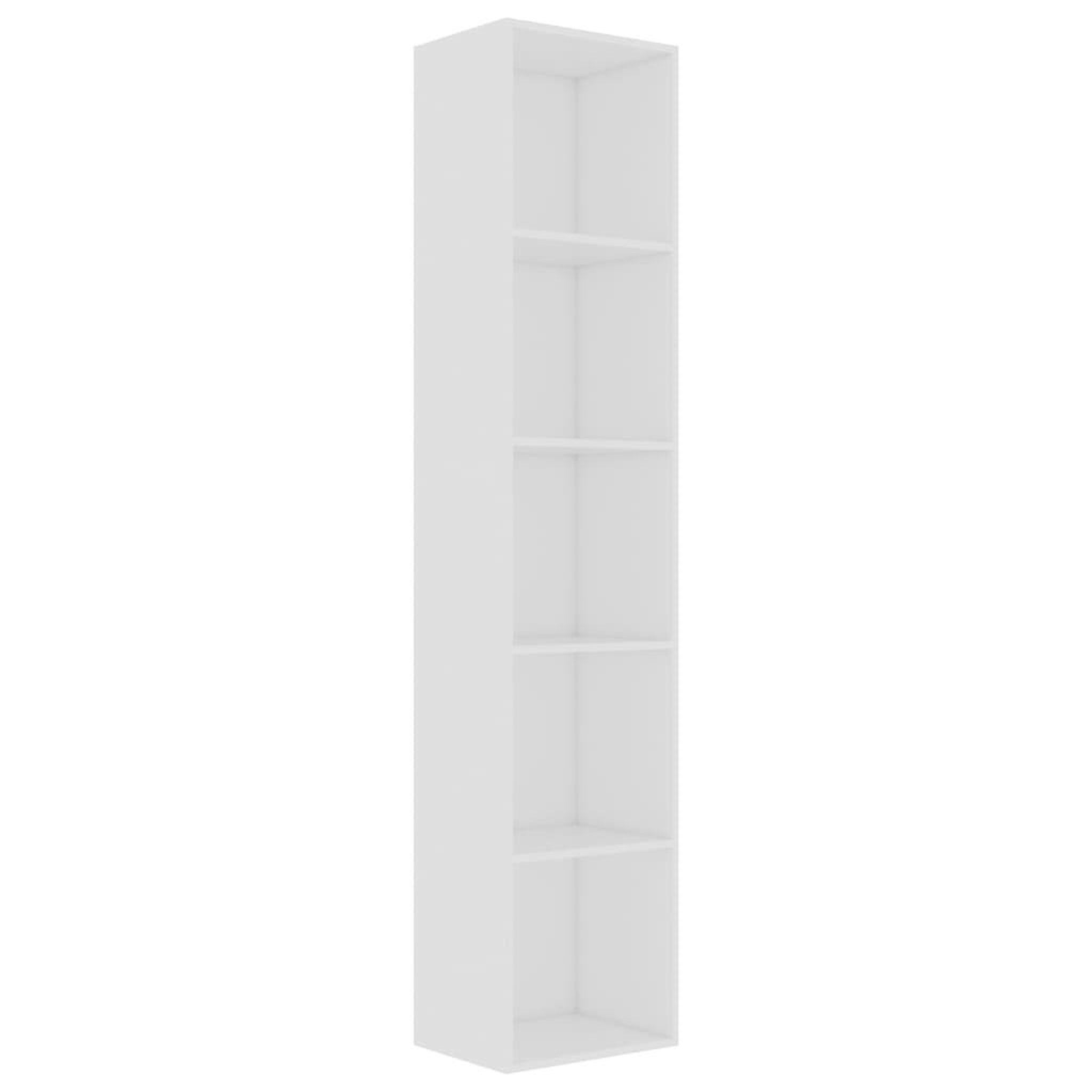 Voir la diapositive 2 : VIDAXL Bibliotheque Blanc 40x30x189 cm Bois d'ingenierie
