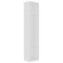 Voir la diapositive 2 : VIDAXL Bibliotheque Blanc 40x30x189 cm Bois d'ingenierie