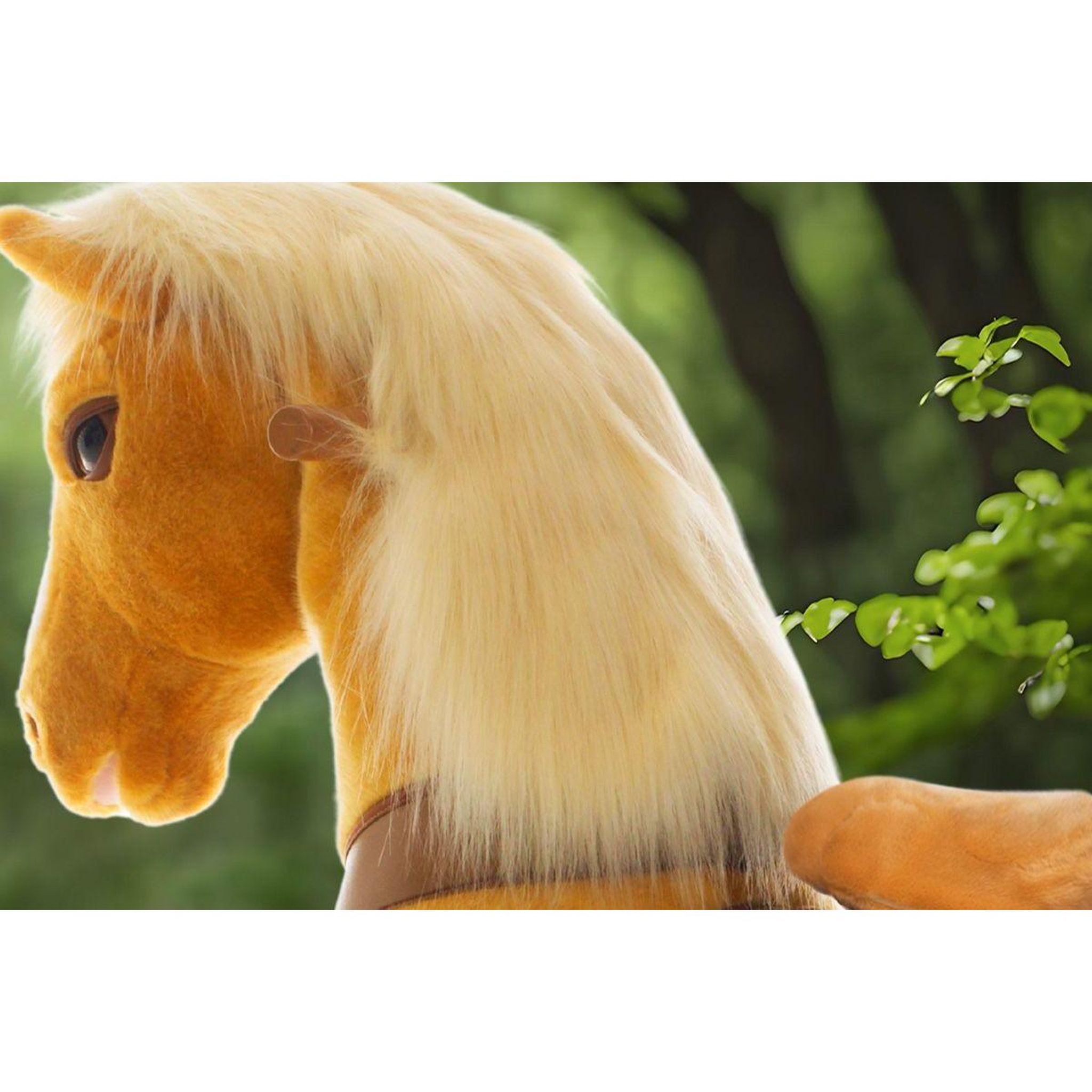 Voir la diapositive 2 : Ponycycle Cheval Porteur Enfant Modele Y marron clair
