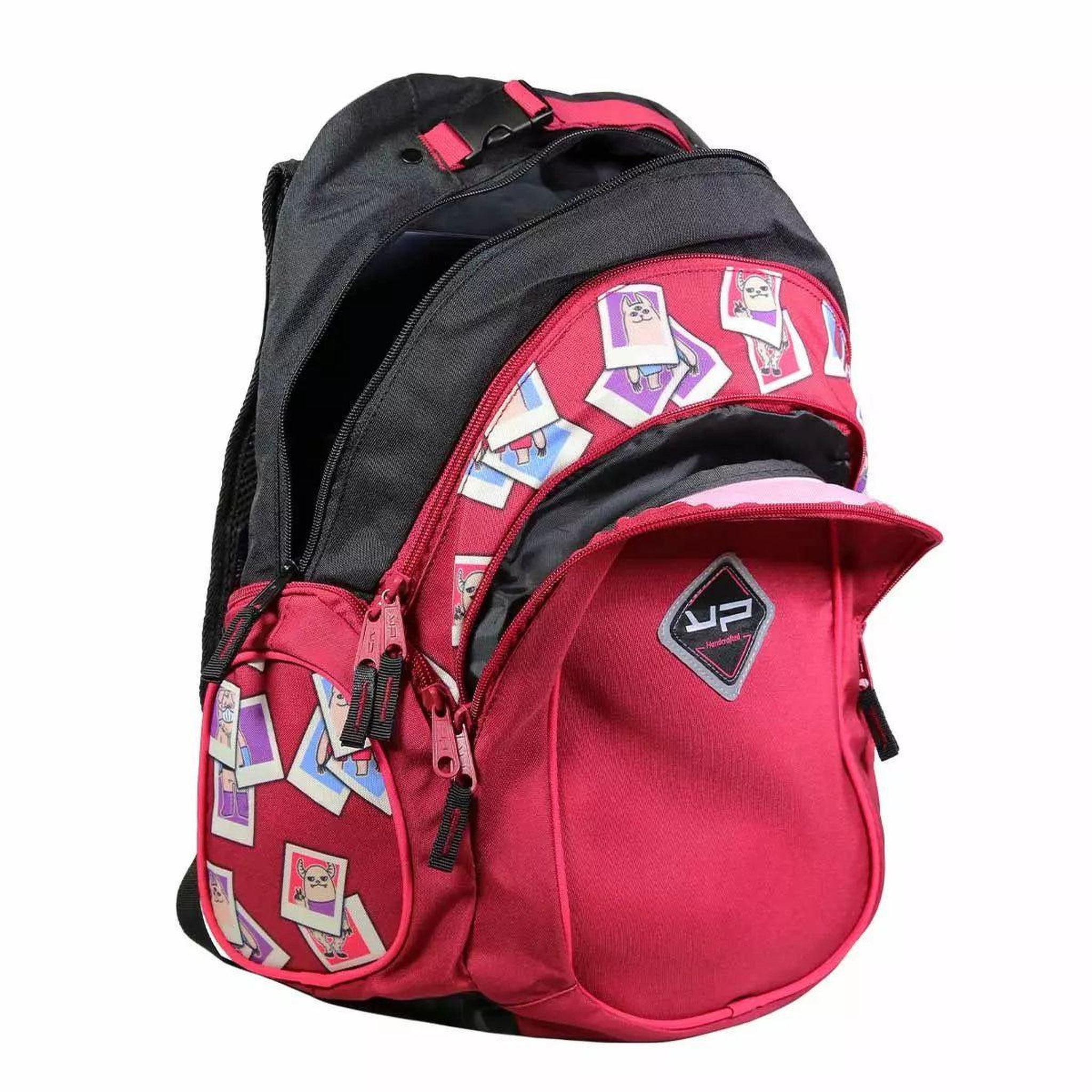Voir la diapositive 4 : BODYPACK BODYPACK Sac à dos recyclé dos réglable Insta Rouge