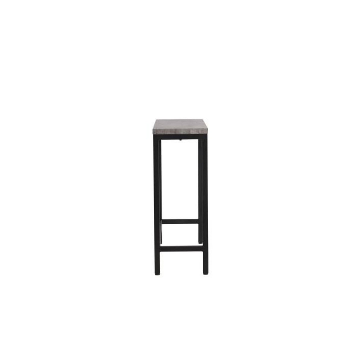 Paris Prix Console Design  Rise  110cm Gris & Noir