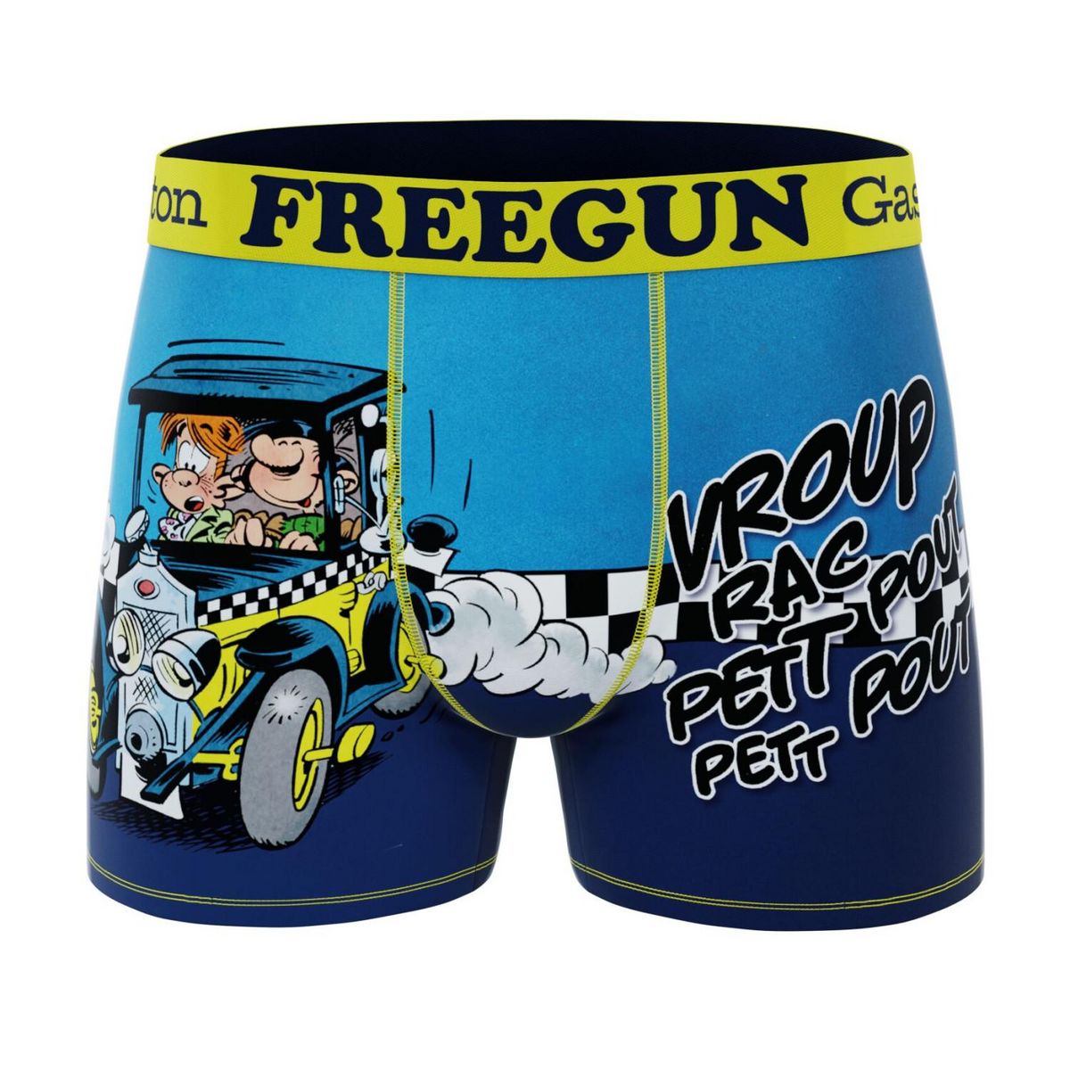 FREEGUN Lot de 3 boxers homme Gaston Lagaffe