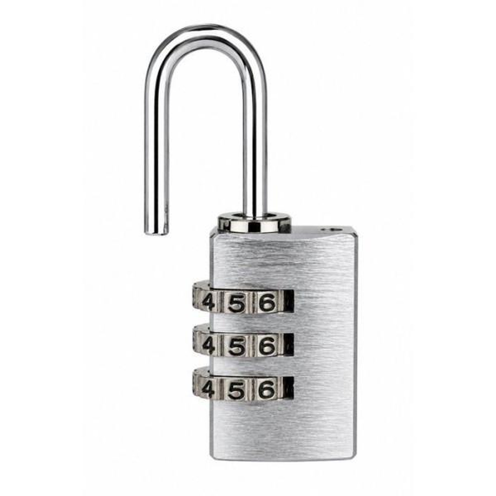 Voir la diapositive 2 : ABUS Cadenas a combinaison - ABUS - 145/20 - 3 chiffres - Aluminium argent - Compact et léger