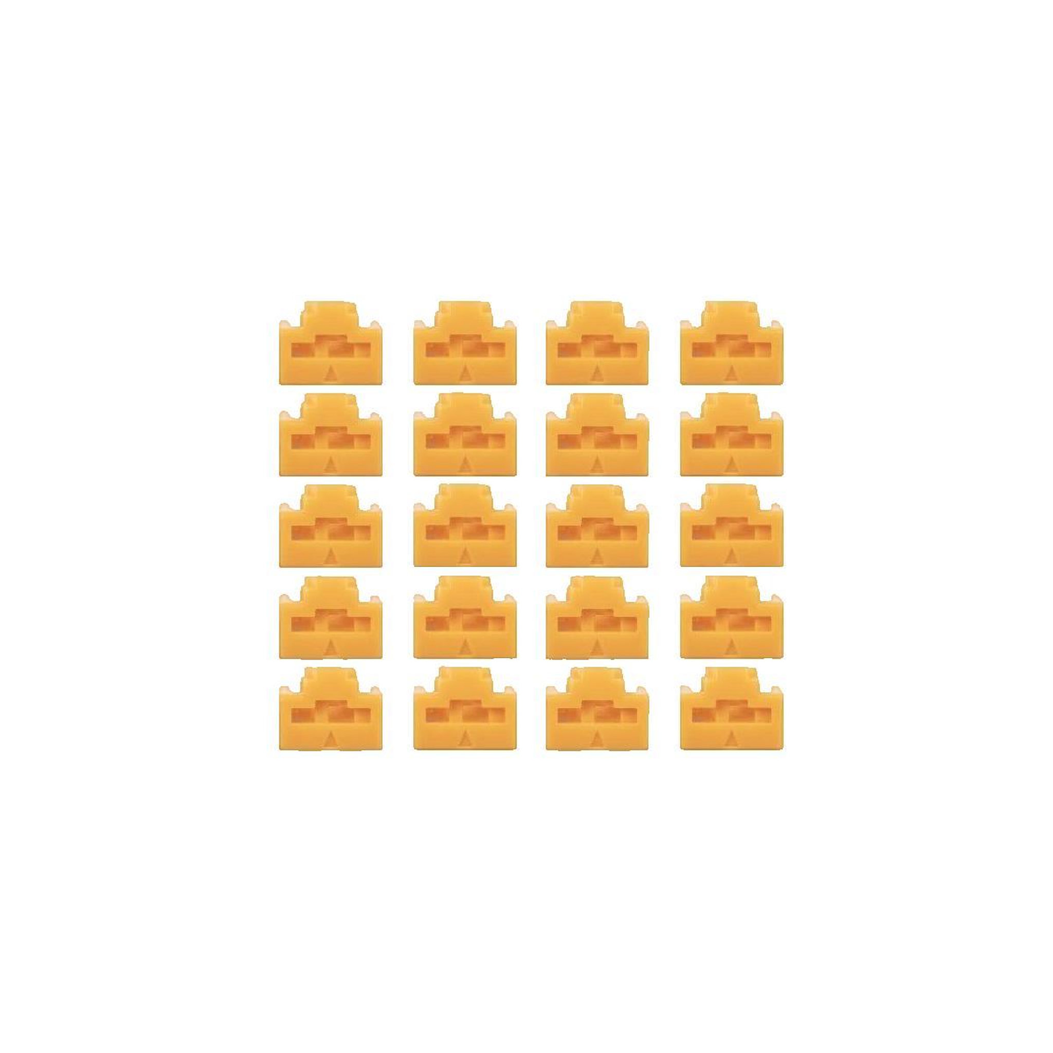 Voir la diapositive 2 : TIKE SECURITE Bloqueur de port RJ-45 Lindy orange