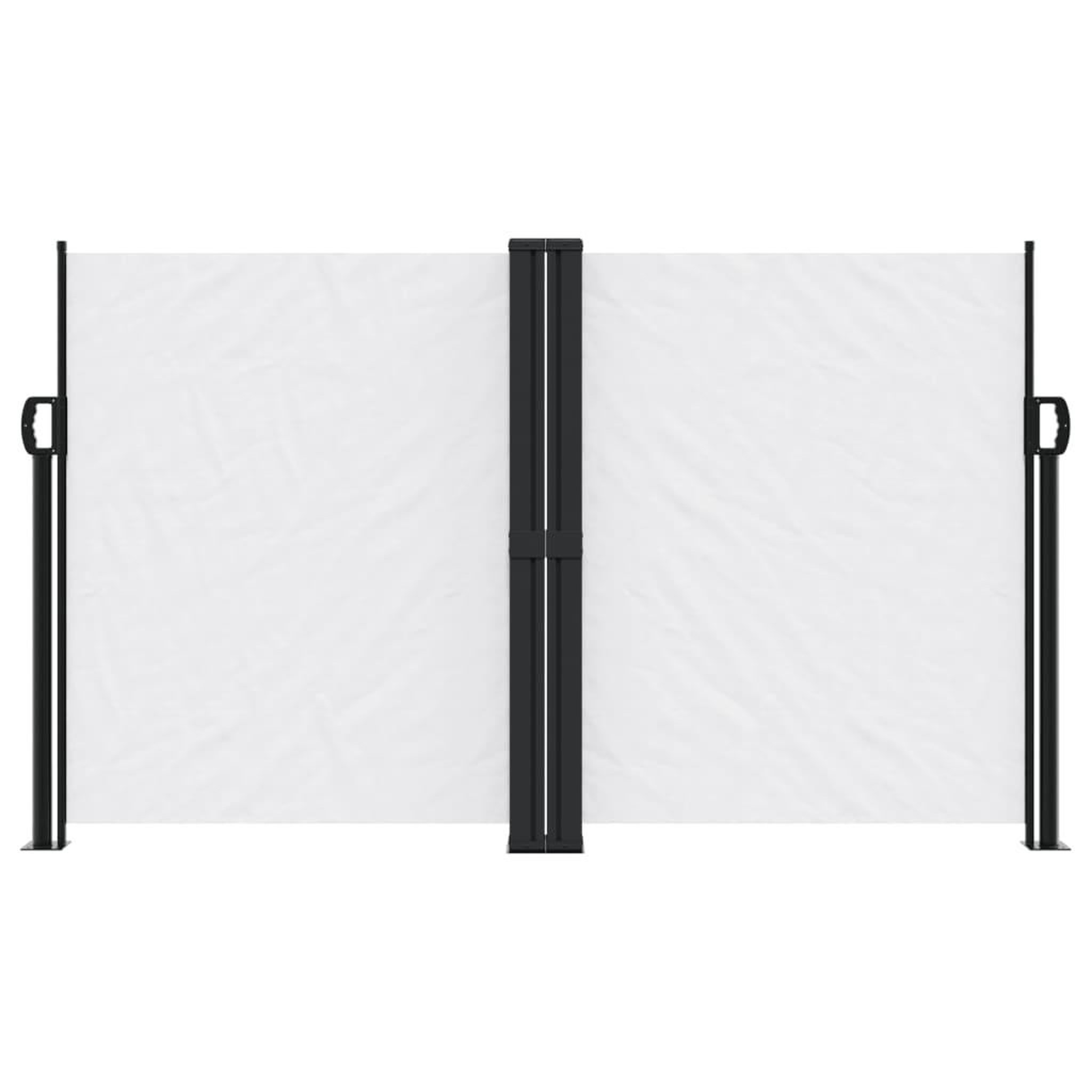 Voir la diapositive 3 : VIDAXL Auvent lateral retractable blanc 140x1200 cm