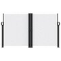 Voir la diapositive 3 : VIDAXL Auvent lateral retractable blanc 140x1200 cm