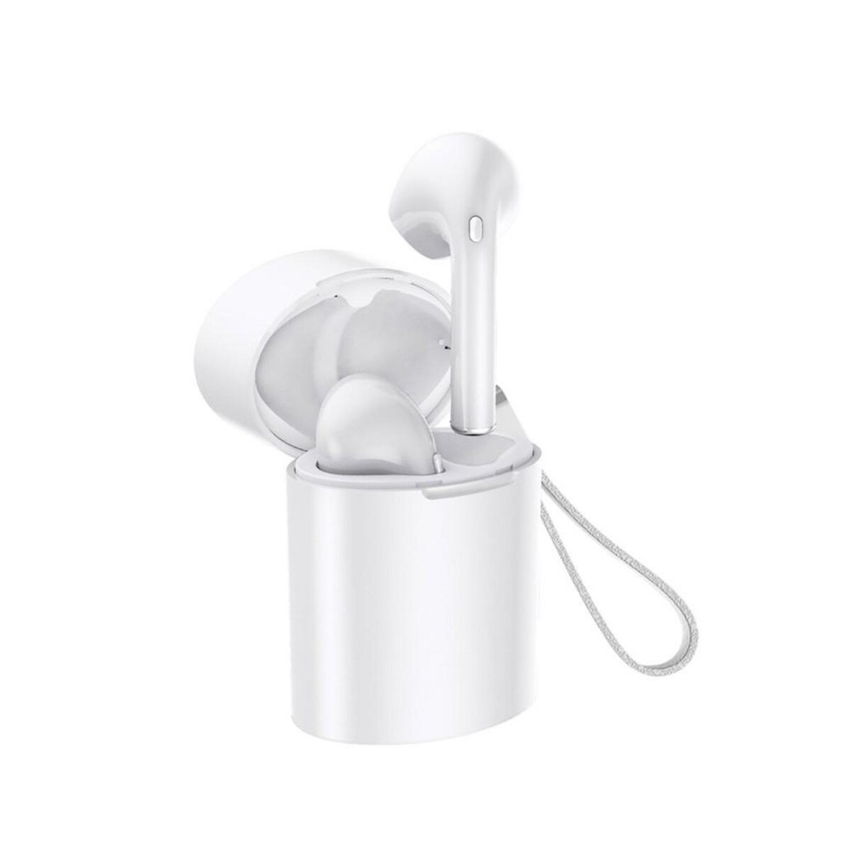 Be mix Écouteurs sans fil rechargeables EarBox Signature blanc